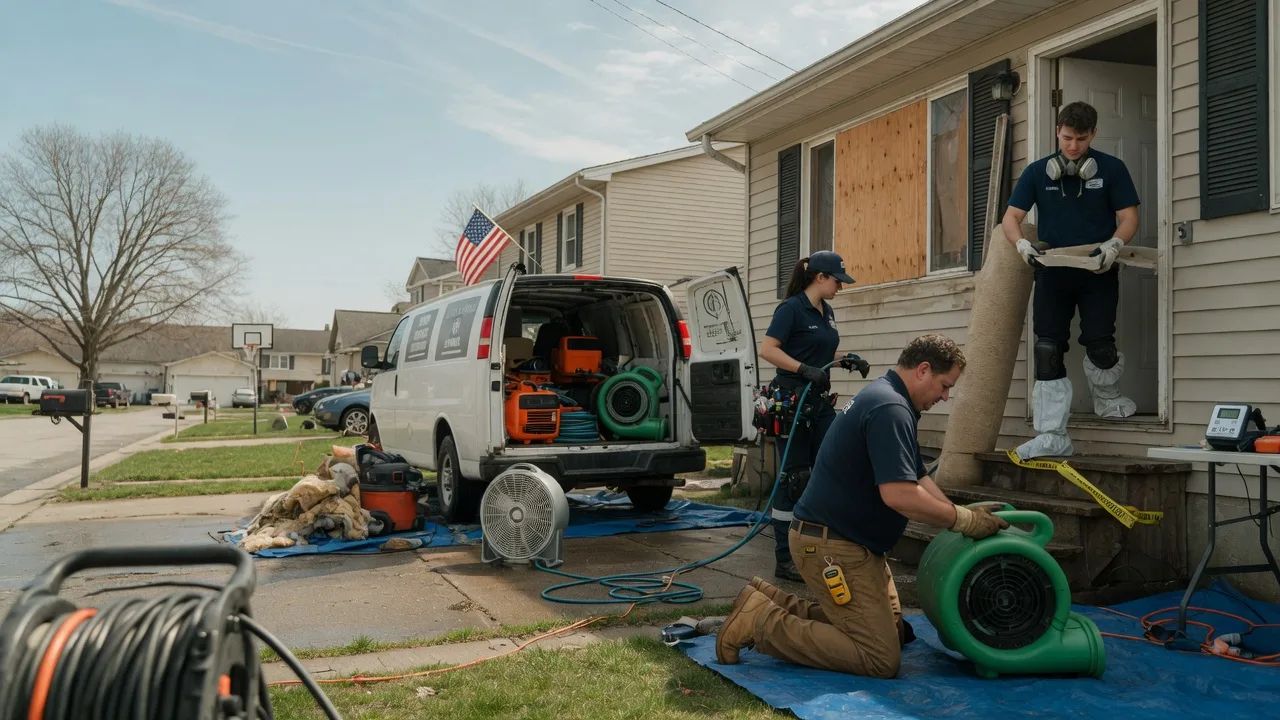 Water Damage Restoration in Kunkle, OH near me